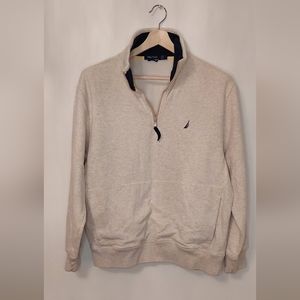 Nautica 1/4 Zip Long Sleeve Sweatshirt